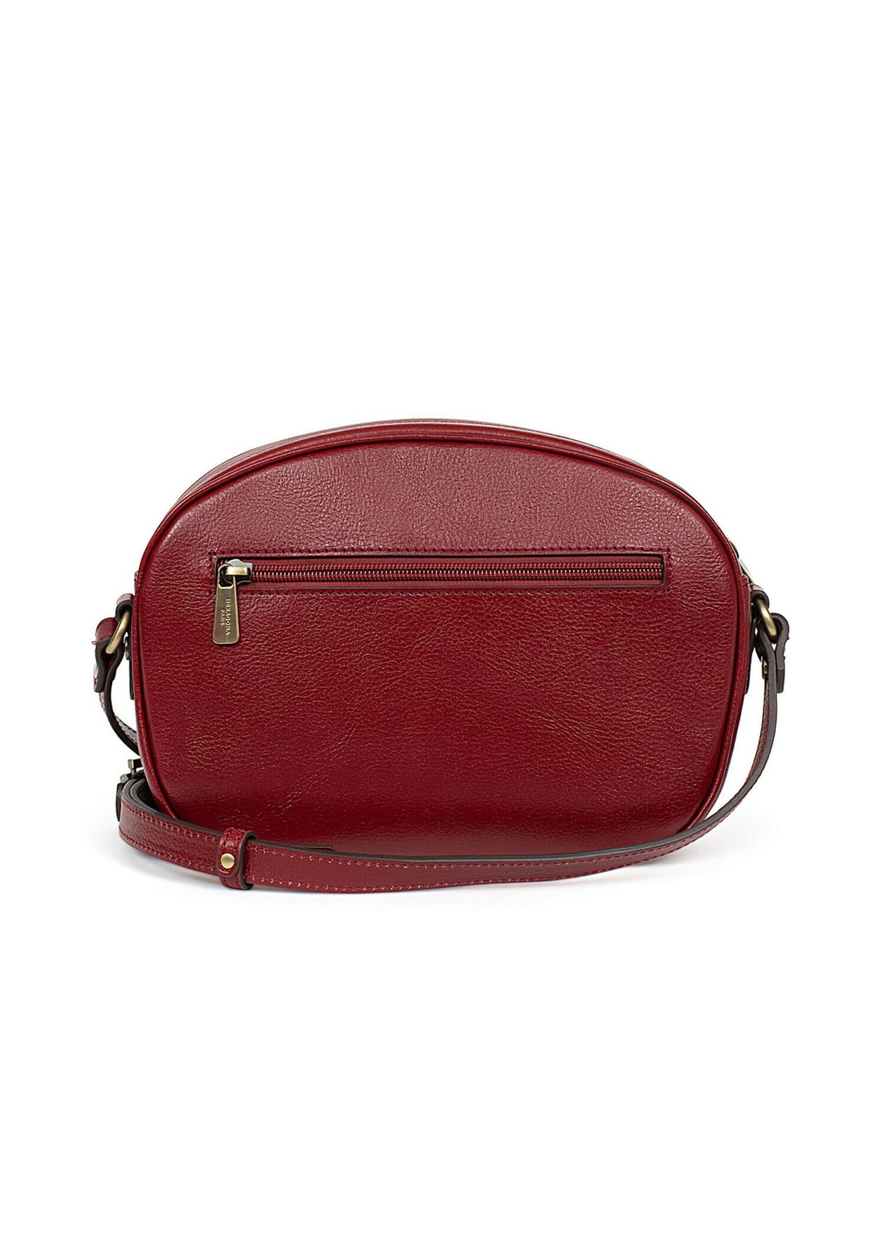 Vue arrière du sac avec zip de sécurité et tirette dorée